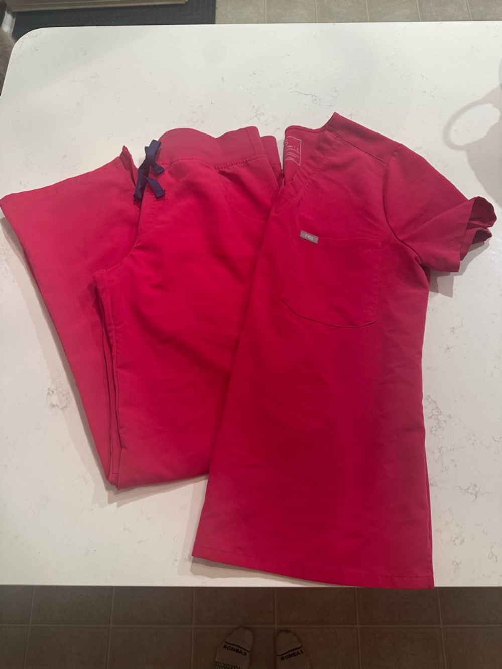 FIGS Ultra Rose scrubs